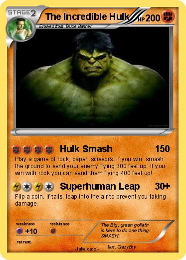 Pokemon The Incredible Hulk