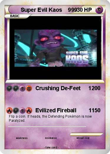 Pokemon Super Evil Kaos    999
