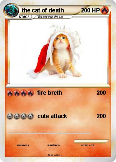 Pokemon the cat of death