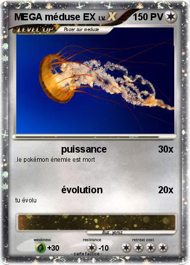 Pokemon MEGA méduse EX