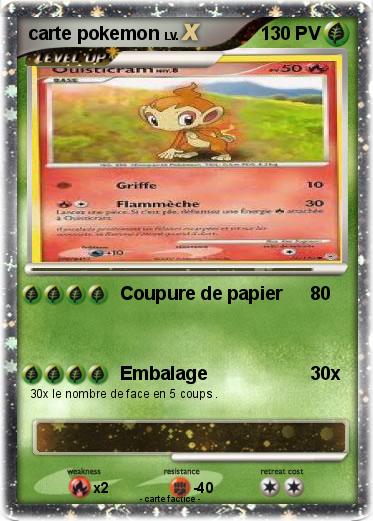 Pokemon carte pokemon