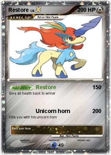 Pokemon Restore