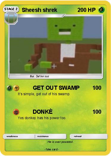 Pokemon Sheesh shrek