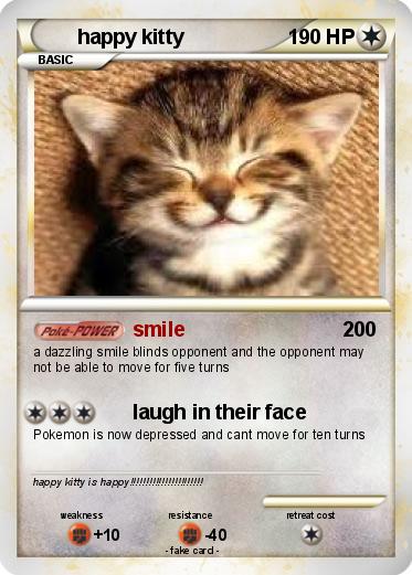 Pokemon happy kitty