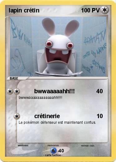 Pokemon lapin crétin