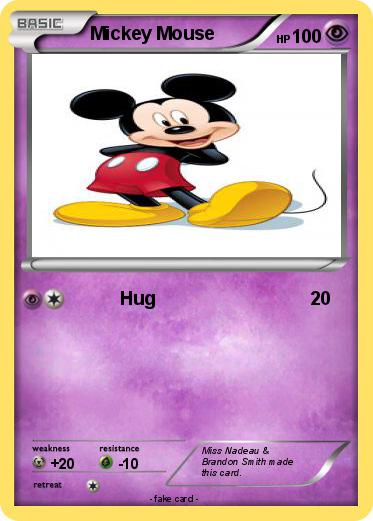 Pokemon Mickey Mouse