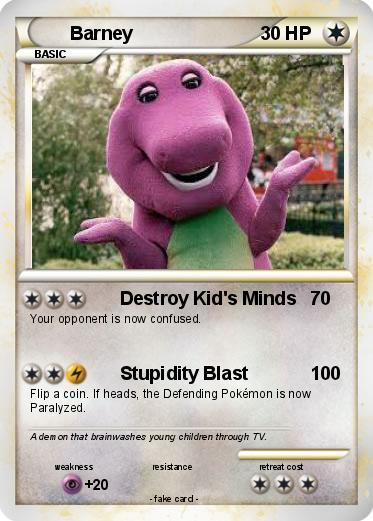 Pokemon Barney