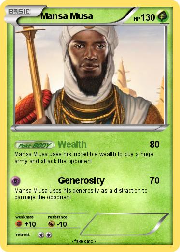 Pokemon Mansa Musa
