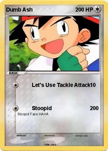 Pokemon Dumb Ash