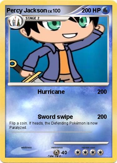 Pokemon Percy Jackson