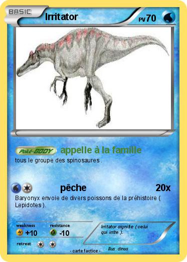 Pokemon Irritator
