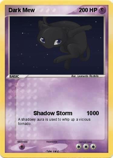 Pokemon Dark Mew