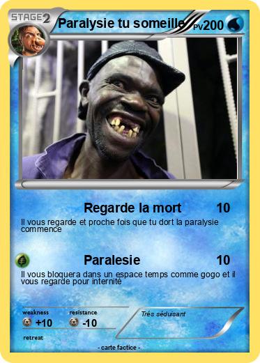 Pokemon Paralysie tu someille