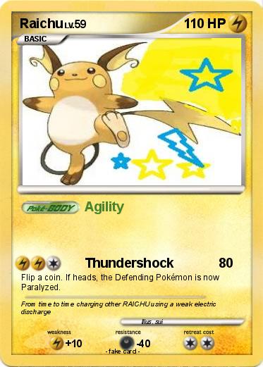 Pokemon Raichu