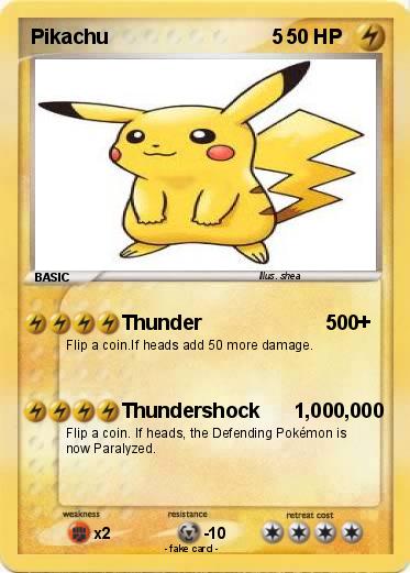 Pokemon Pikachu                             5