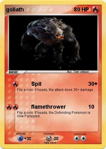Pokemon goliath