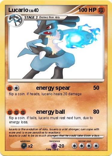 Pokemon Lucario