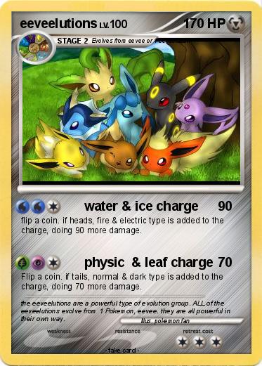 Pokemon eeveelutions