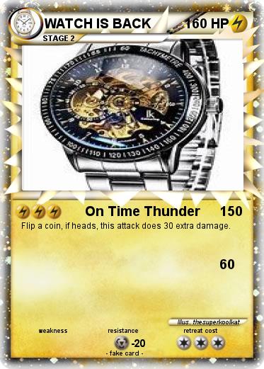 Pokemon WATCH IS BACK