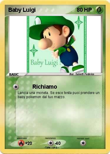 Pokemon Baby Luigi