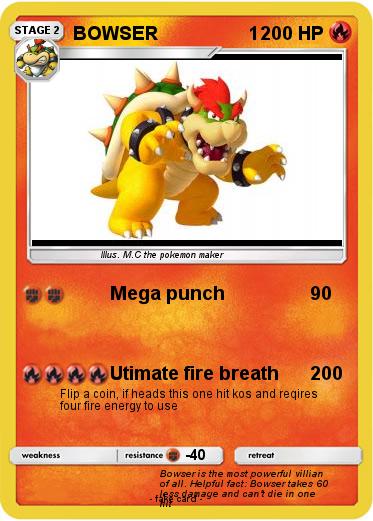 Pokemon BOWSER                  1