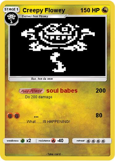 Pokemon Creepy Flowey