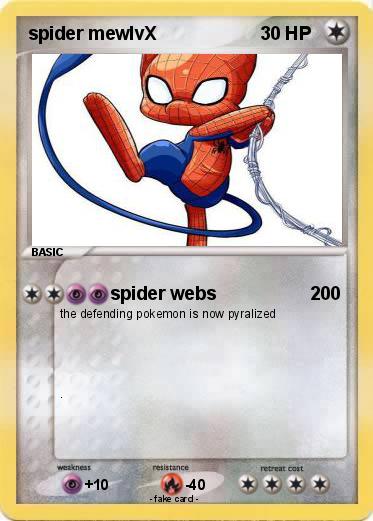 Pokemon spider mewlvX
