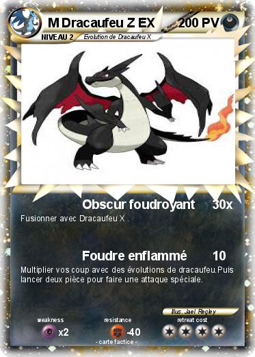 Pokemon M Dracaufeu Z EX