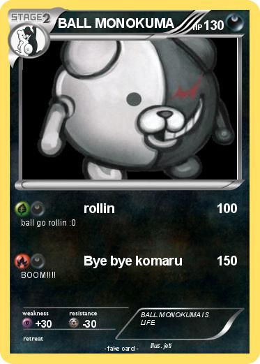 Pokemon BALL MONOKUMA