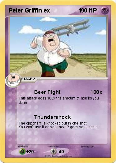 Pokemon Peter Griffin ex                  1 