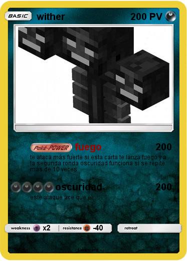 Pokemon wither
