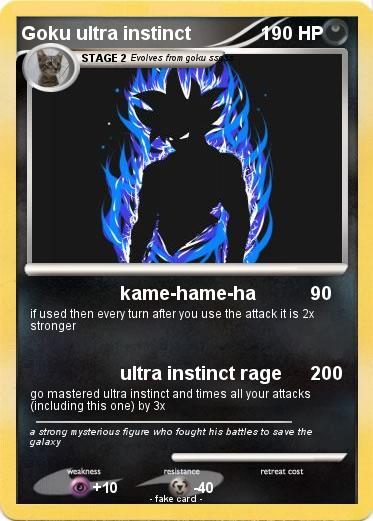 Pokemon Goku ultra instinct