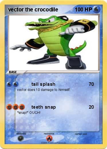 Pokemon vector the crocodile