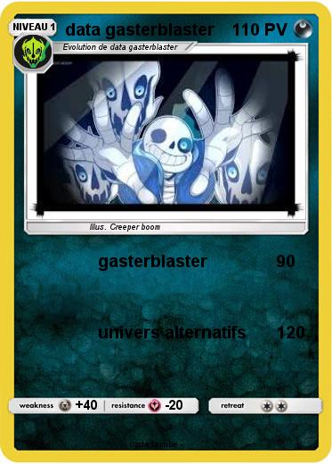 Pokemon data gasterblaster