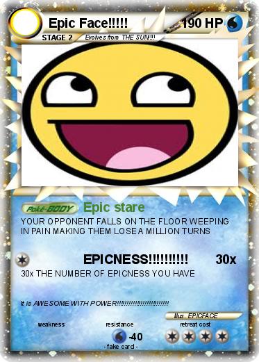 Pokemon Epic Face!!!!!