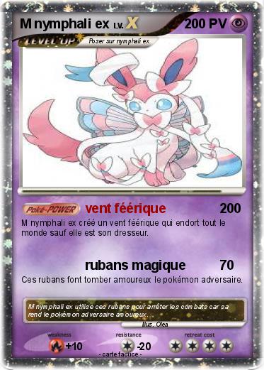 Pokemon M nymphali ex