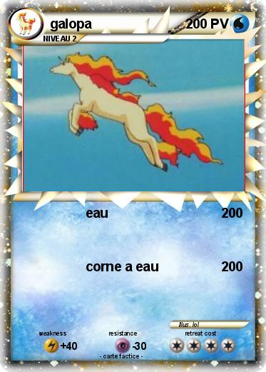 Pokemon galopa