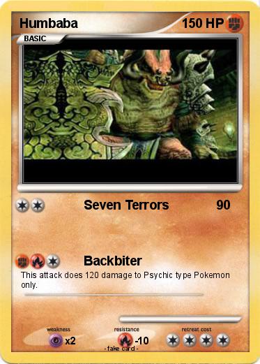Pokemon Humbaba