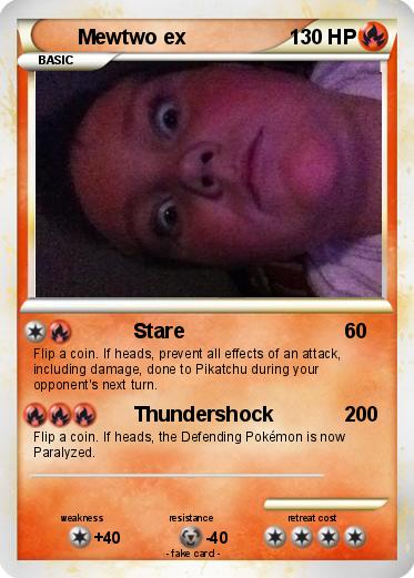 Pokemon Mewtwo ex