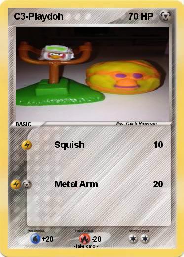 Pokemon C3-Playdoh