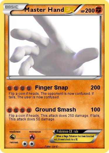 Pokemon Master Hand