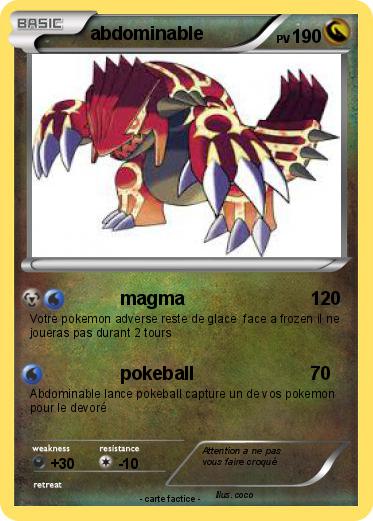 Pokemon abdominable