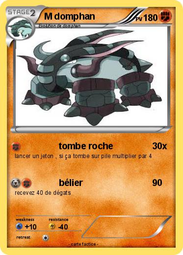 Pokemon M domphan