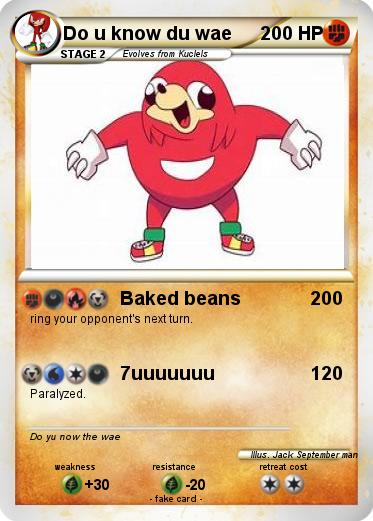 Pokemon Do u know du wae