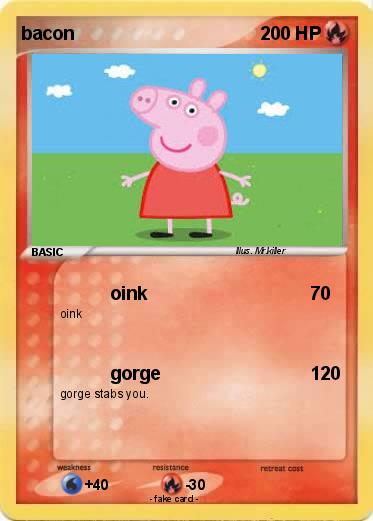 Pokemon bacon