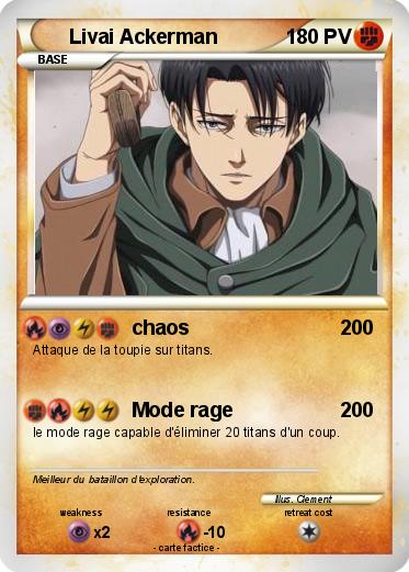 Pokemon Livai Ackerman