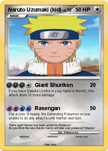 Pokemon Naruto Uzumaki (kid)