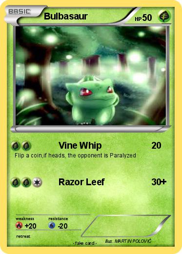 Pokemon Bulbasaur