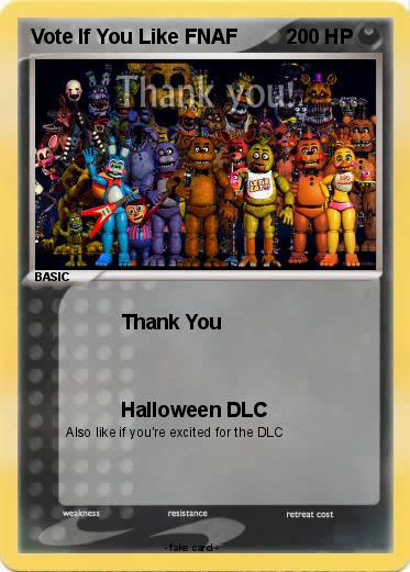 Pokemon Vote If You Like FNAF