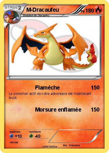 Pokemon M-Dracaufeu